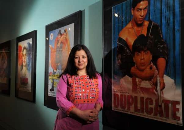 Irna Qureshi, curator of Bollywood poster exhibition