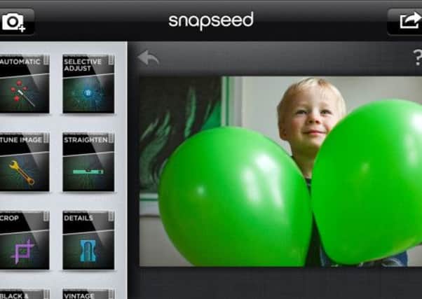 Snapseed is a free photo editor for your Android or iPhone