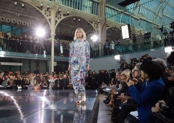 London College of Fashion at London Fashion Week.   Picture: Alex Maguire
