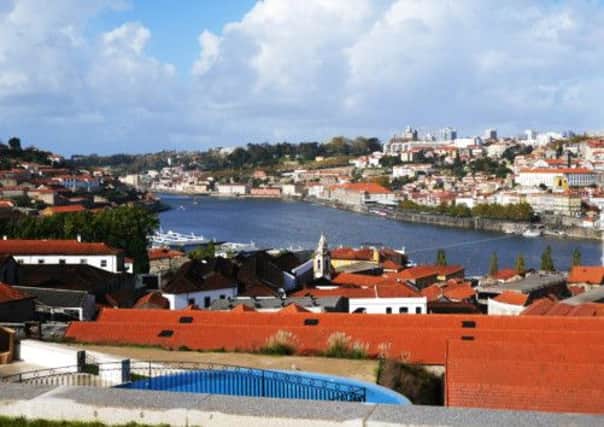 View of the Douro from the Yeatman Hotel, Porto.