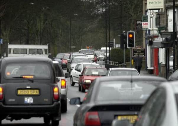 Traffic on Skipton Road, Harrogate