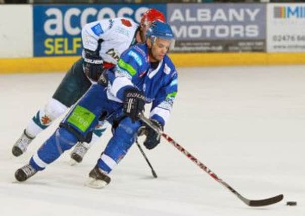 FAMILIAR FACE: Derek Campbell believes Coventry have what it takes to upset his former club Sheffield Steelers and reach the final four play-off weekend in Nottingham. Picture courtesy of Coventry Blaze/Mark Tredgold.