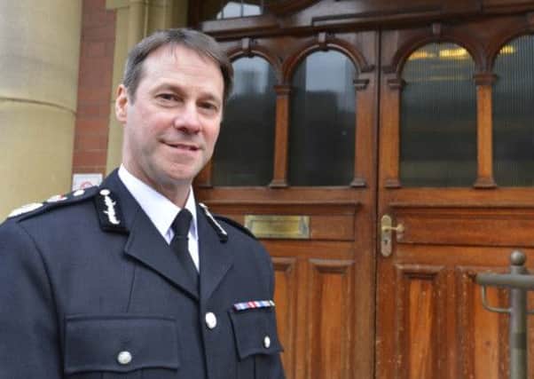 The new chief constable of West Yorkshire police, Mark Gilmore, at the force's headquarters in Wakefield