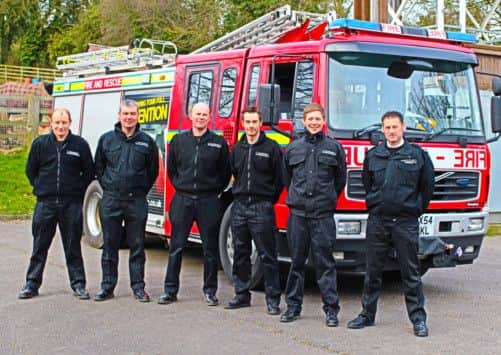 The last crew, from left are Paul Nicholson, Mike Horsley, Mark Welburn, Mike Eyre, James Risker and Robert Corney.