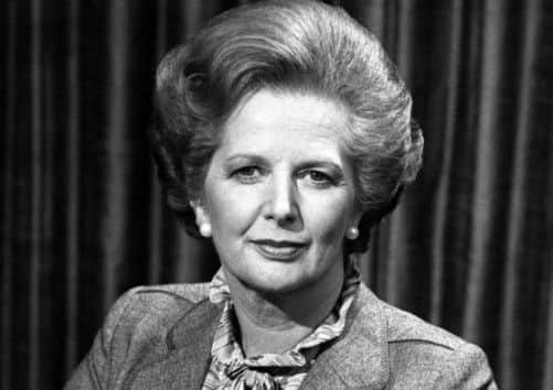 Margaret Thatcher in 1982