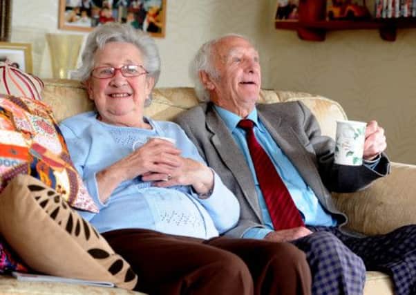 Jean and Peter Webb, of Red Hall Walk, Leeds