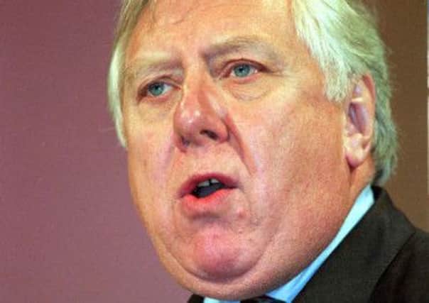 Former Labour deputy party leader Lord Hattersley