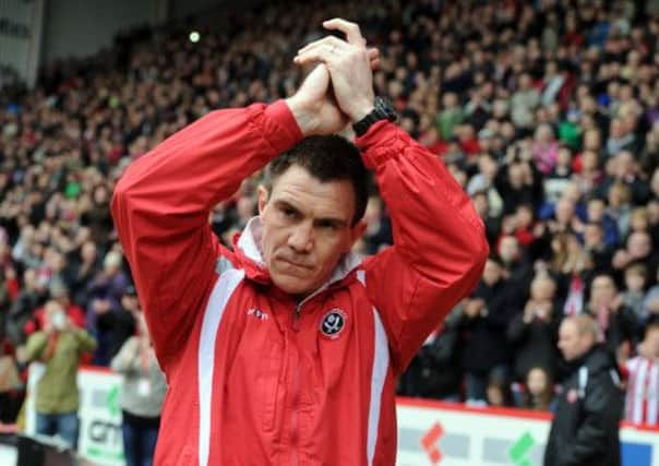 Sheffield United's new manager Chris Morgan.
