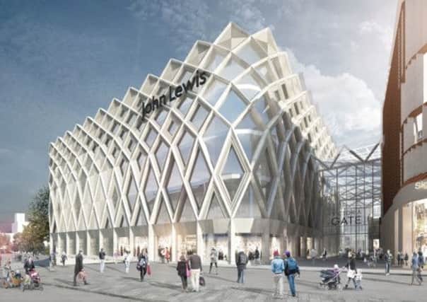 The new Victoria Gate development in Leeds
