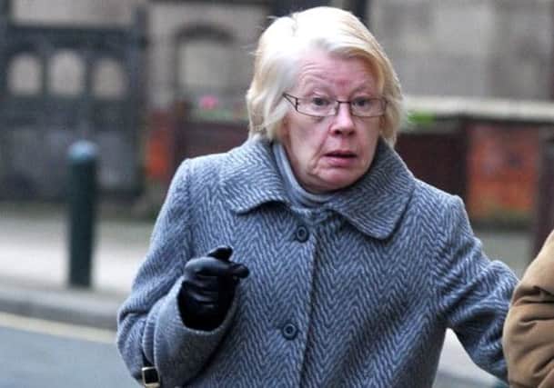 Heather Butler, 67, arriving at Beverley Magistrates Court
