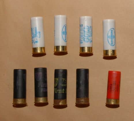 Ammunition carried by the six suspects