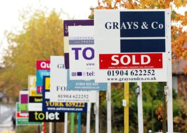 House prices rose for the third month in a row in April