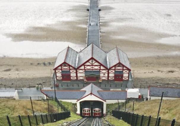 The cliff lift at Saltburn-by-the-Sea
