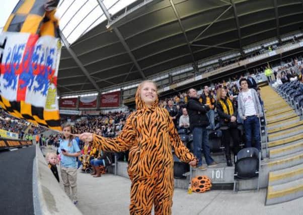 Fan Emily Jones at the Hull City promotion party