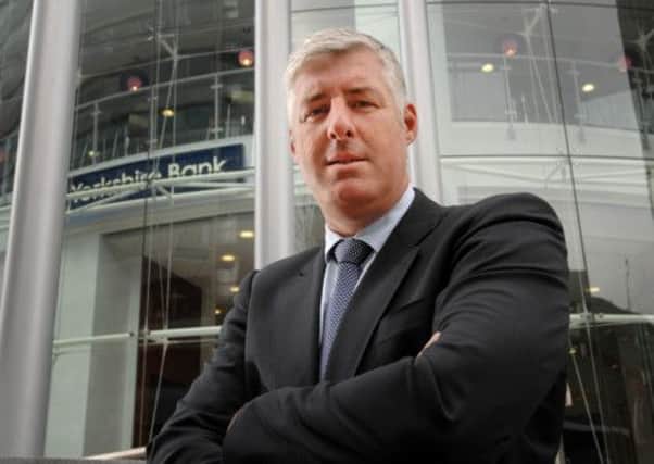 Cameron Clyne, CEO of NAB Group, at the Yorkshire Bank HQ in Leeds.