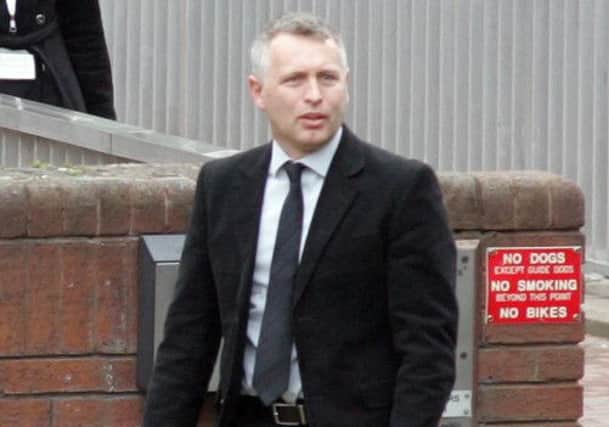 Spencer Ballinger leaves Sheffield Magistrates Court