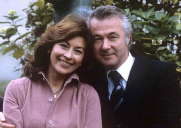 Bryan Forbes with his actress wife Nanette Newman