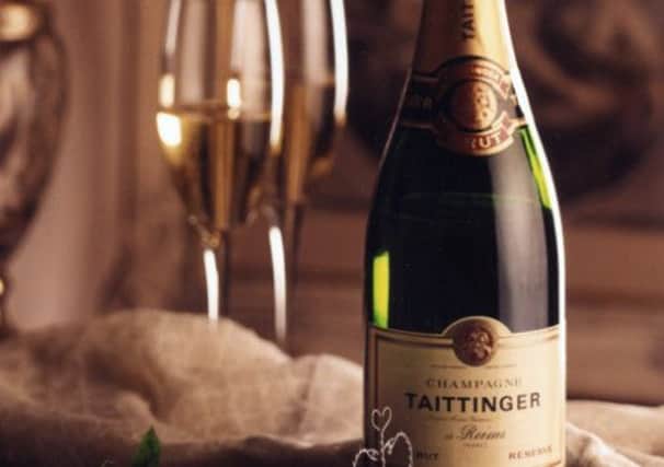 Taittinger is perfect for toasting the bride and groom