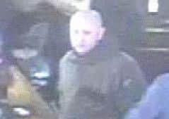 These men remain unidentified following disorder in Spencer's pub on Mill Hill, Leeds.