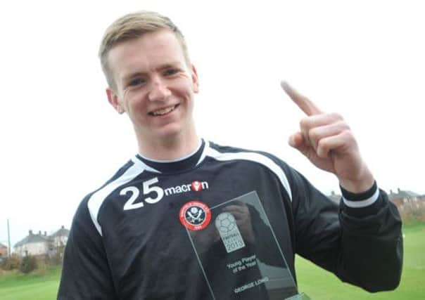 Blades Young Player of the year George Long
