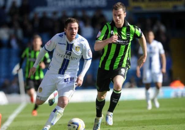 Ross McCormack in match action.