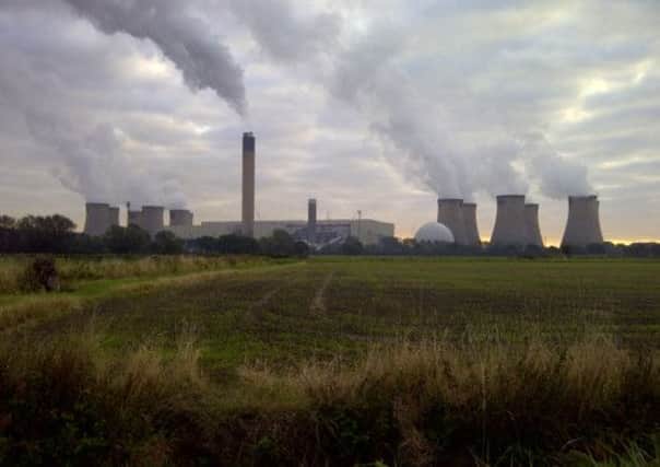 The Drax power station in North Yorkshire