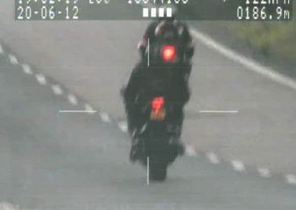 Motorcyclist Andrew Kelly sentenced to an eight month prison sentence at York Crown Court for perverting the course of justice and extreme speeding.
