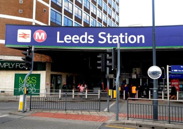 Violence erupted at Leeds Railway Station