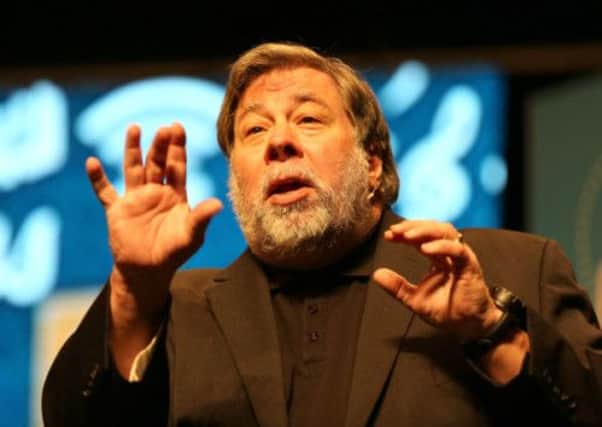 Steve Wozniak, the co-founder of a US technology giant Apple.