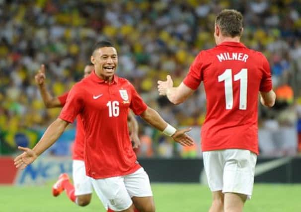 Former Under-21 players Alex Oxlade-Chamberlain and James Milner