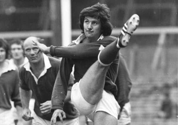 Gareth Davies pictured in his heyday