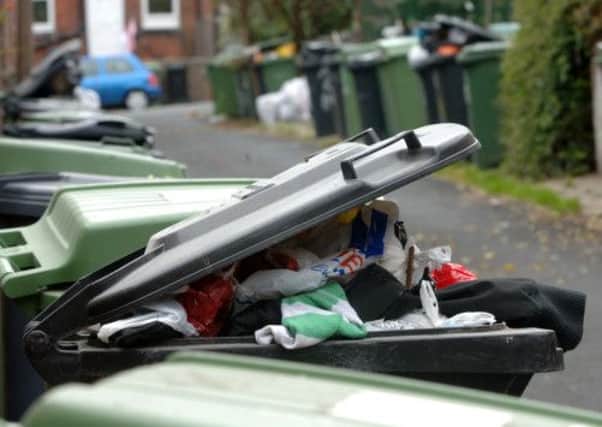 Complaints about bin collections have risen after the switch to a fortnightly round
