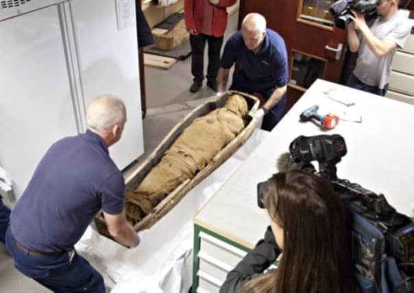 The 3,000-year-old Egyptian mummy