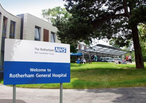Rotherham NHS Foundation Trust was saddled with an underlying deficit of around £14m