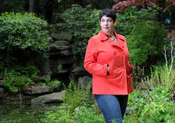 Joanne Harris at her home at Almondbury, Huddersfield. Picture by Simon Hulme