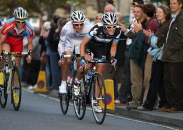 Olympic Silver Medalist Lizzie Armitstead during the 2011 Otley Cycle Races