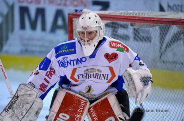 MAN OF STEEL: Goaltender Frank Doyle has been snapped up on a two-year deal by Sheffield Steelers.