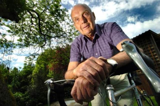 Mirfield cyclist Brian Robinson, former Olympian and Tour de France rider, ad a key supporter of Le Tour de France in Yorkshire.