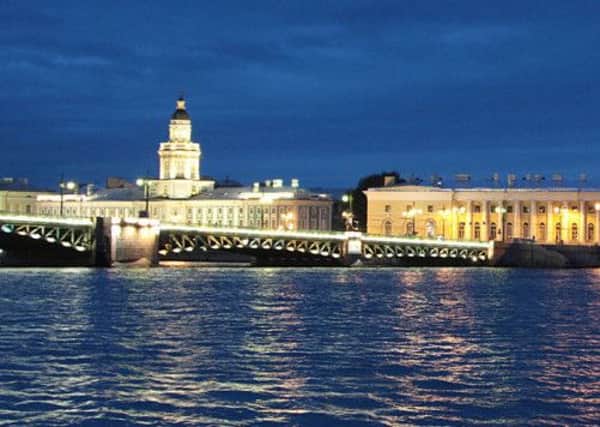 St Petersburg Palace Bridge