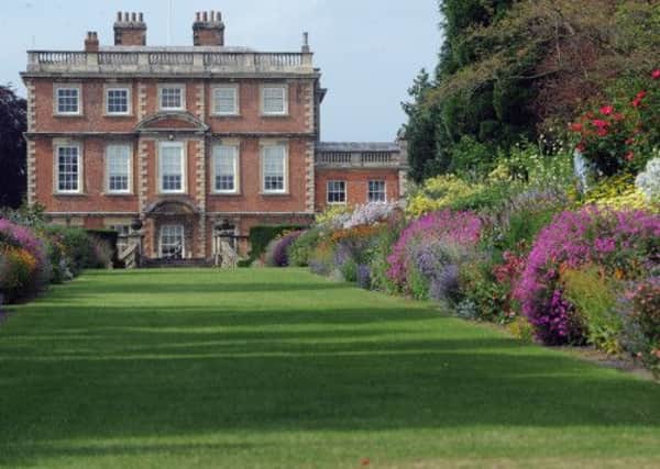 Newby Hall and gardens and Richard Compton, below.