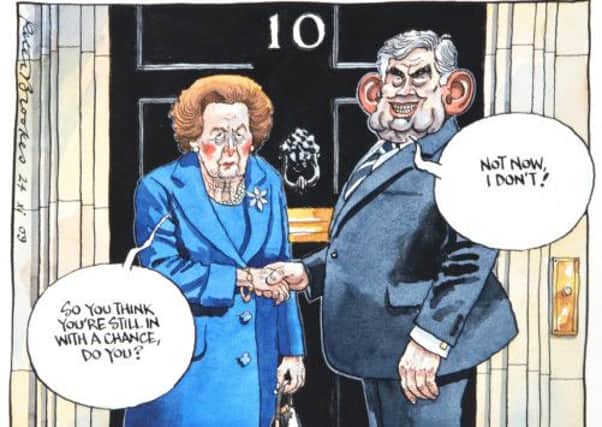 Margaret Thatcher cartoon