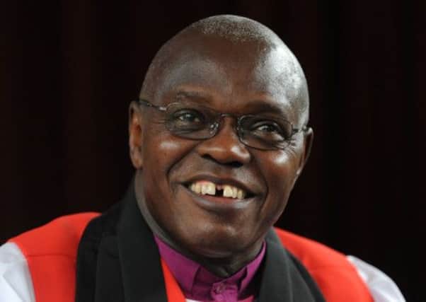 The Archbishop of York, Dr John Sentamu