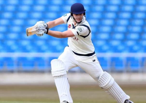 Alex Lees top scored with 32 as Yorkshire collapsed.