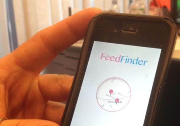The Feed Finder app