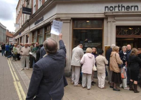 Northern Rock failed in 2007