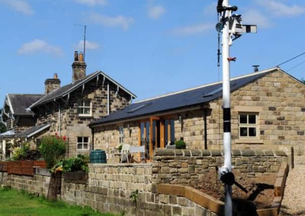 The annex at the Station House in Hampsthwaite near Harrogate