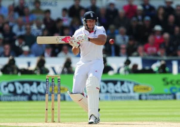 England's Tim Bresnan in action during day four of the Fourth Investec Ashes test match at the Emirates Durham ICG, Durham.