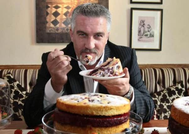 Paul Hollywood from the BBC's Great British Bake Off