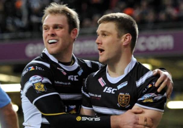 Kirk Yeaman (right) with  Richard Whiting