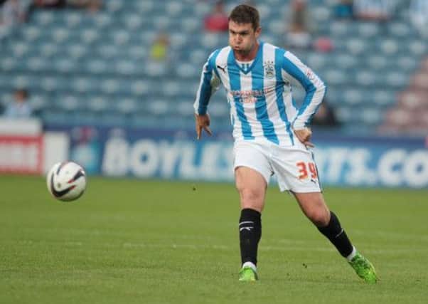 THE MIDDLE MAN: Anthony Gerrard is happy playing a central role in Huddersfield Town's new formation.